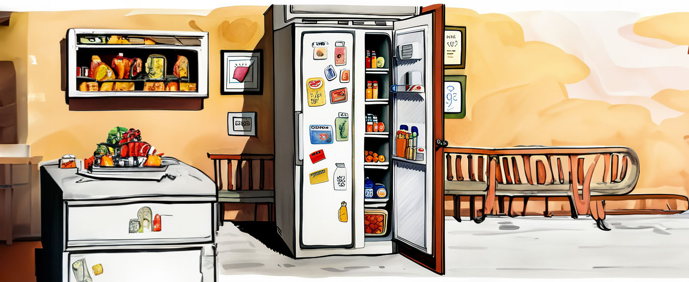 The Family Refrigerator: A Repository of Memories and Family History